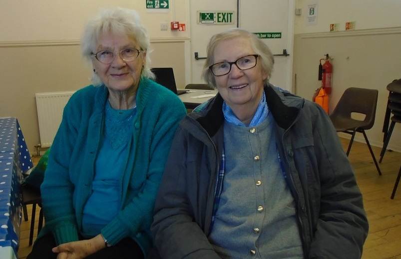 Two ladies at Govan Craft cafe