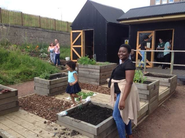 Community garden at Hawthorn